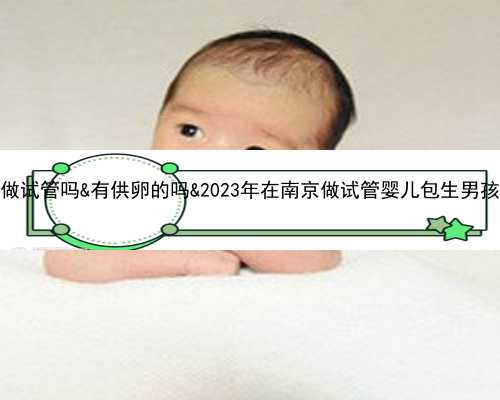 少精弱精适合做试管吗&有供卵的吗&2023年在南京做试管婴儿包生男孩需要多少钱